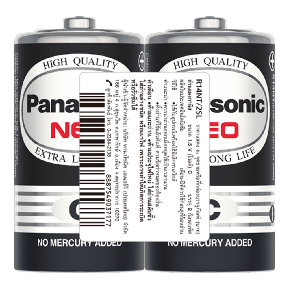 ถ่าน Panasonic NEO C-Size แพ็ค 2ก้อน  รุ่น R14NT/2SL