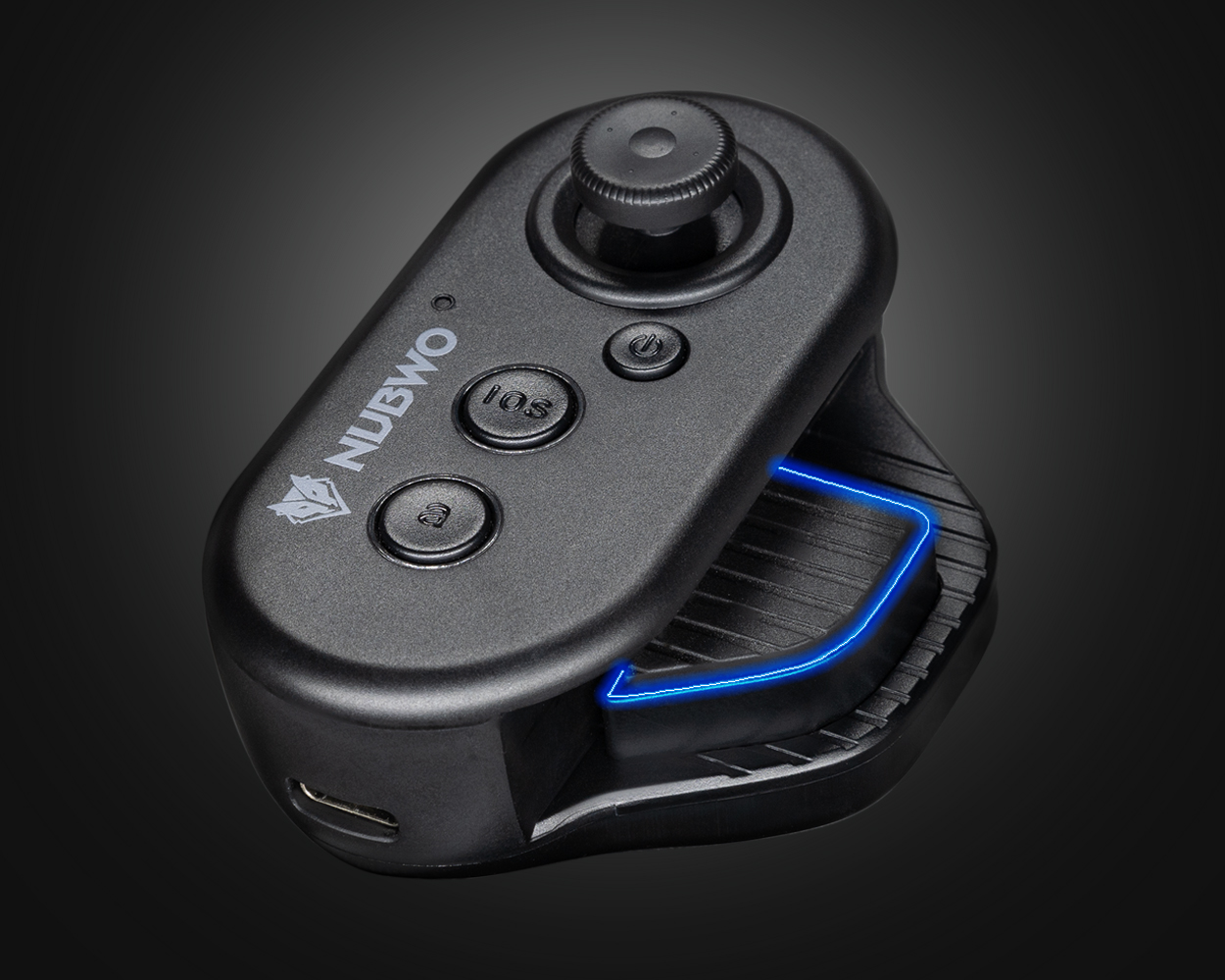 จอยเกมมือเดียวไร้สาย One-handed Gamepad Wireless ใช้งานกับระบบ Android และ iOS