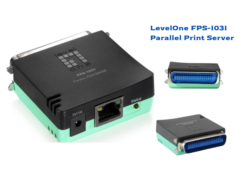 อุปกรณ์เชื่อมต่อเครื่องปริ้นเตอร์ผ่านอินเตอร์เน็ต Parallel Print Server