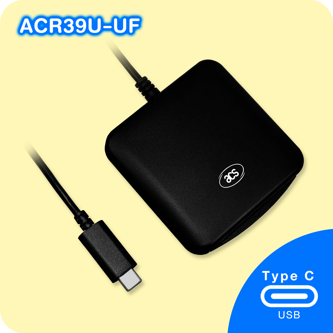 เครื่องอ่านบัตรประชาชน Smart Card USB Type-C รุ่น ACR390-UF