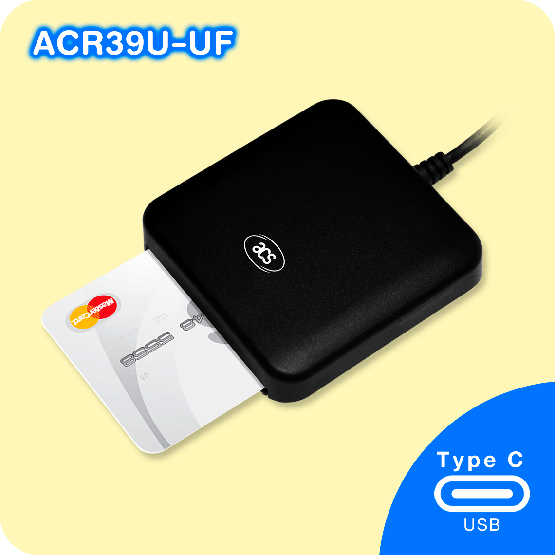 เครื่องอ่านบัตรประชาชน Smart Card USB Type-C รุ่น ACR390-UF