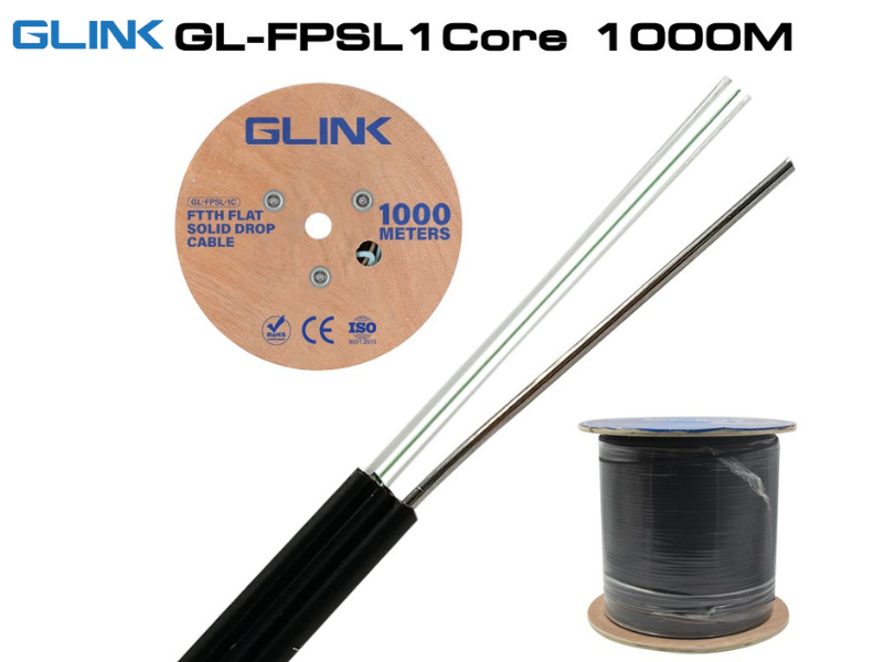 GLINK Fiber Optic Cable รุ่น GL-FPSL 1Core สายยาว 1000เมตร