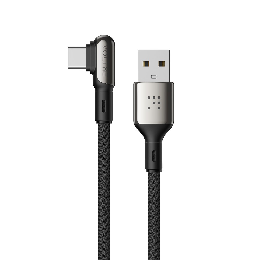 VOLTME POWERLINK STARK USB-A TO USB-C BLACK 60W : 2.0M