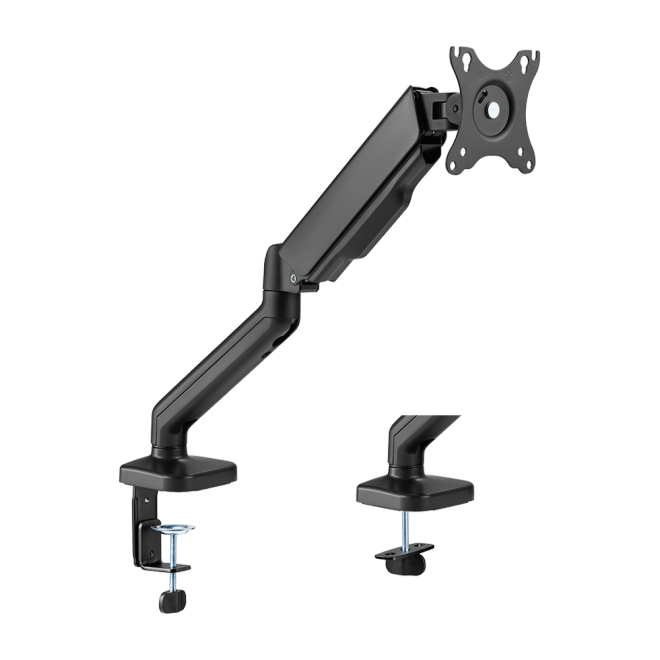 BRATECK Mechanical Spring Single Monitor Arm แขนจับจอแบบเดี่ยว ขนาดจอ 17-32นิ้ว