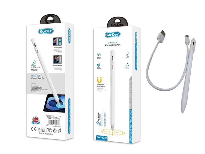 Go-Des P1206  ปากกาสไตลัสอัจฉริยะ ชาร์จเร็วด้วย Type-C