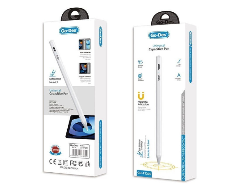 Go-Des P1206  ปากกาสไตลัสอัจฉริยะ ชาร์จเร็วด้วย Type-C