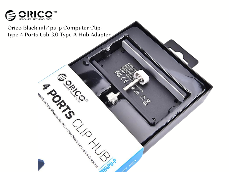 ORICO Computer Clip-type 4 Ports Usb 3.0 Type A Hub Adapter