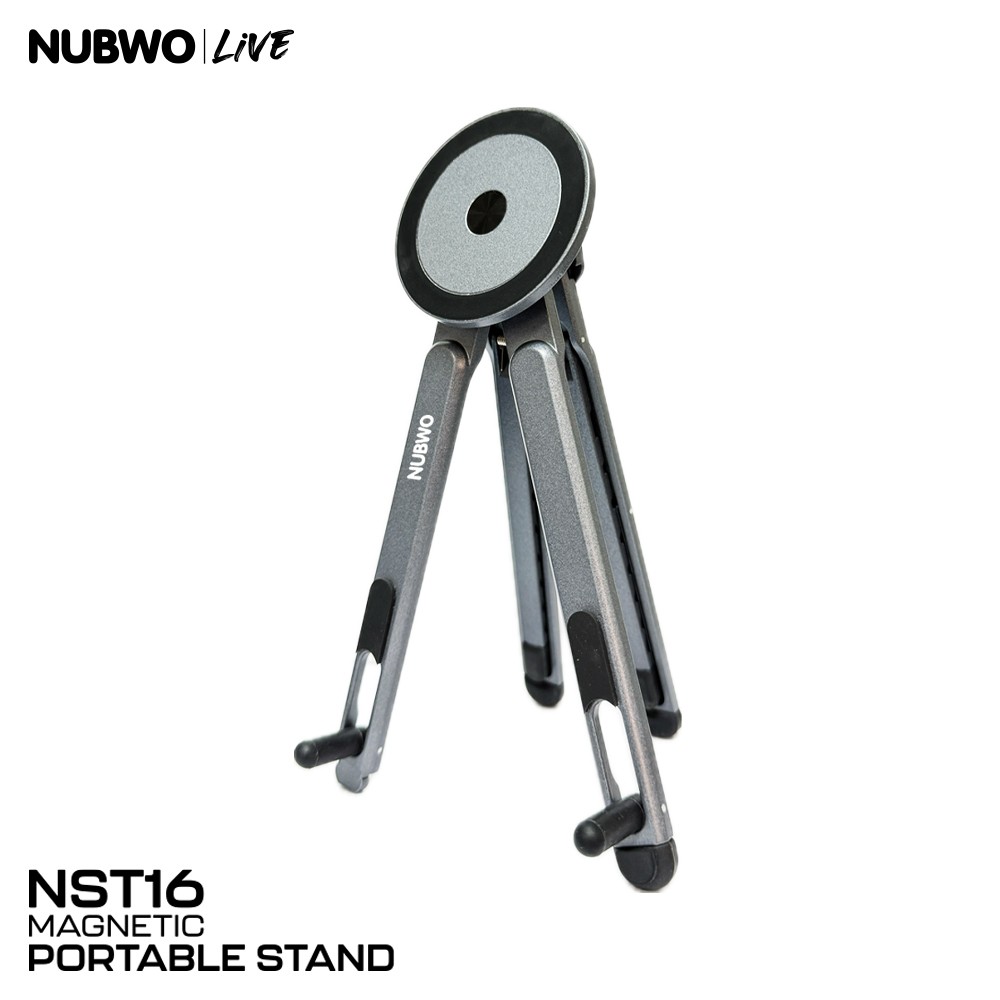 NUBWO ขาตั้งมือถือ โน๊ตบุ๊ค ขนาด 10-17นิ้ว แบบพับได้ ปรับระดับสูงต่ำได้ 8ระดับ