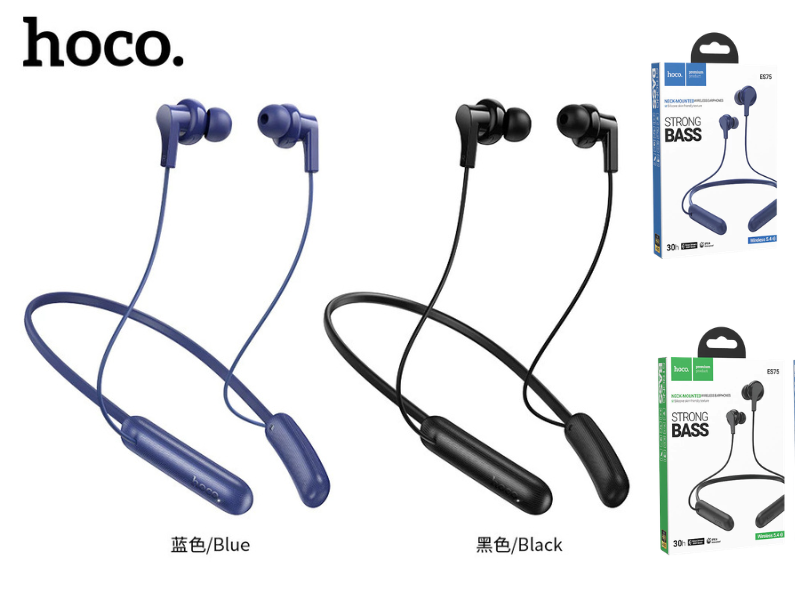 หูฟังมือถือแบบไรสายคละสี ดีไซน์แบบคล้องคอ ช่วยลดการหล่นหาย ดีไซน์สวยงาม เสียงชัด