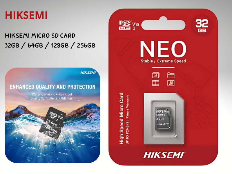 HIKSEMI NEO C1 32GB HIGH SPEED MICRO CARD CLASS 10