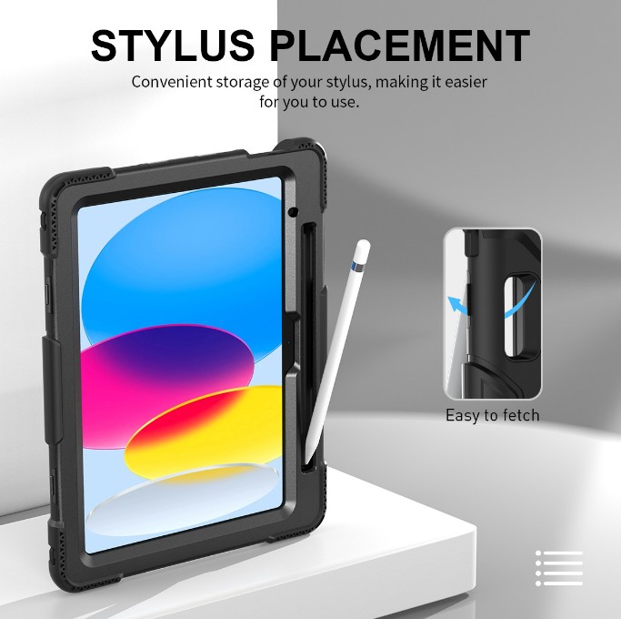 เคสกันกระแทก เคส iPad Gen10 10.9 / A16 Gen 11 พร้อมสายสะพาย