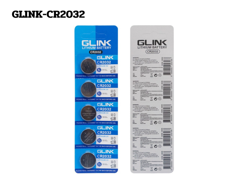 GLINK CR2032 ถ่านกระดุมลิเธียม 3V (Lithium Battery 3V)