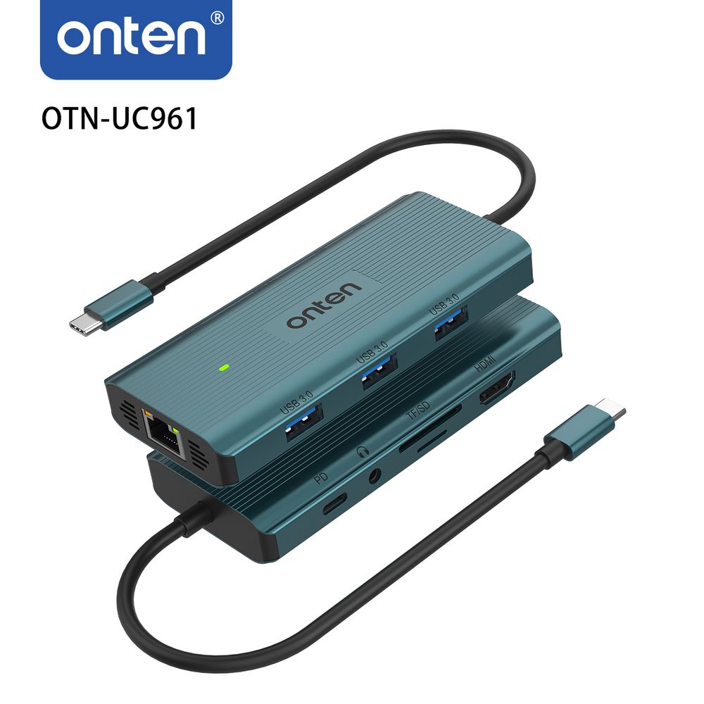 ONTEN Model. UC961 USB-C Multi-Function Docking Station 9-IN-1
