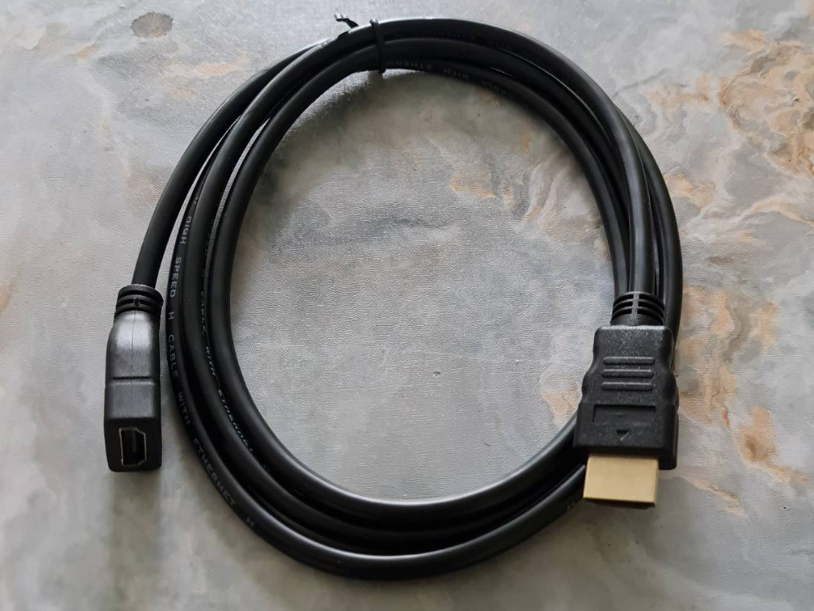 CABLE HDMI V2.0 4K@30Hz. Mail/Femail สายยาว 1.5เมตร