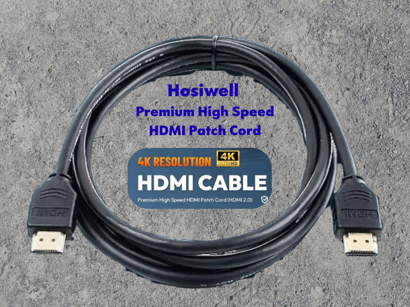 HDMI HOSIWELL 4K Ultra HD สายสัญญาณภาพและเสียงแบบดิจิทัลคุณภาพสูง