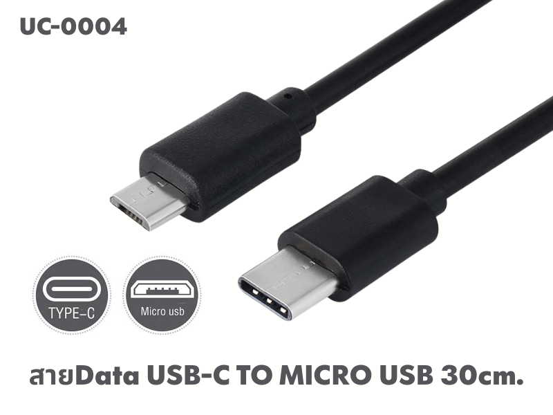 สายแปลง OTG Type-C to Micro USB Male Sync & Charge Cable Adapter