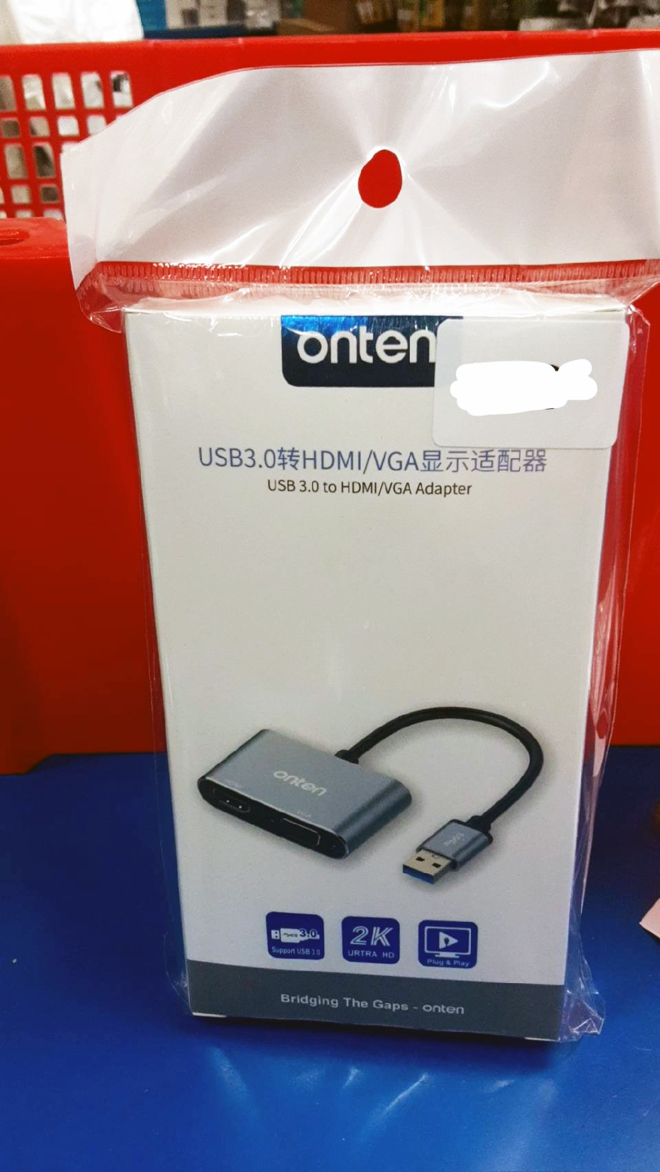 USB 3.0 to VGA+HDMI